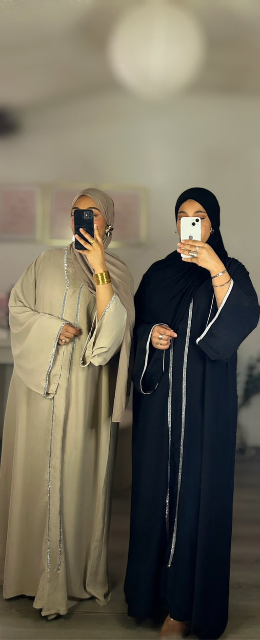 Abaya pailletée