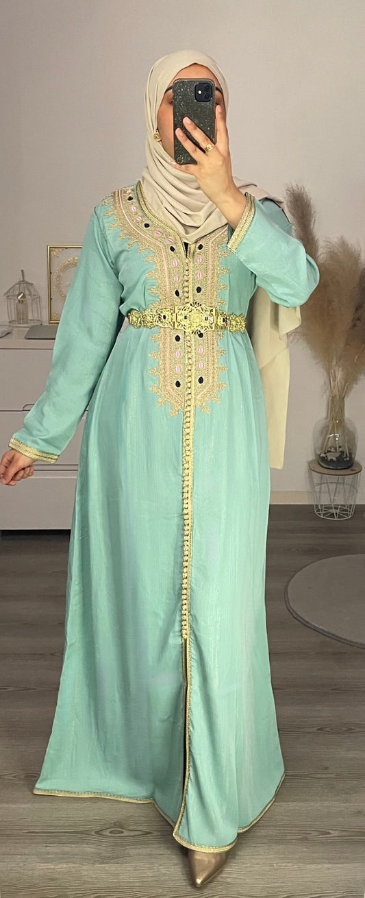 CAFTAN NOOR BLEU